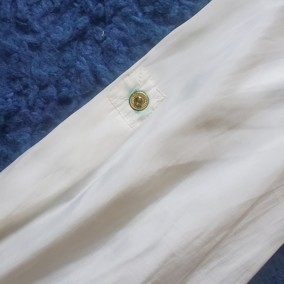 bebe Cream Hooded Utility Jacket - Picture 6 of 11